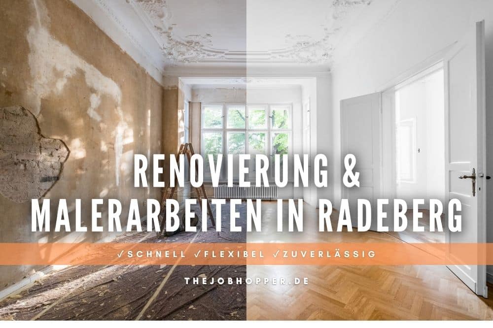 Renovierung & Malerarbeiten nach Umzug in Radeberg